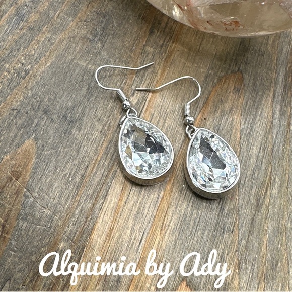 Alquimia by Ady Silver Teardrop Earrings - Picture 1 of 1